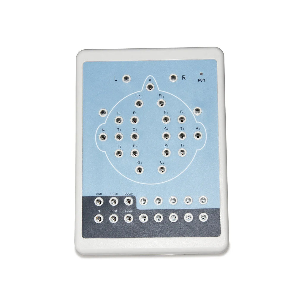 CONTEC KT88-1016 16 channel digital EEG and brain mapping system with electrodes and accessories