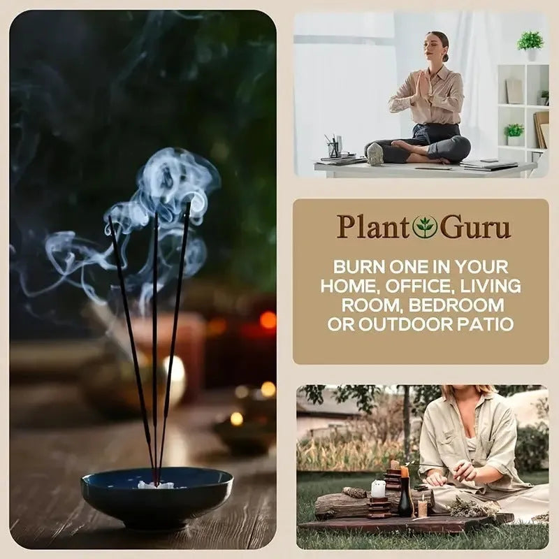 Mixed half-handmade joss-stick incense set for home office odour removal in various quantities