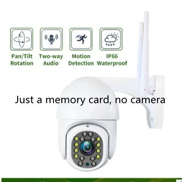 CAMHI ISCEE2 2.5 inch 1080P outdoor WiFi security camera with night vision for home monitoring