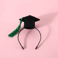 British style wool felt pet hair band and bow tie set in four colours for weddings and carnivals