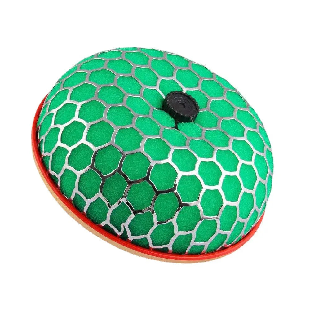 Aluminium mushroom air filter in multiple colours with washable sponge element for car modification