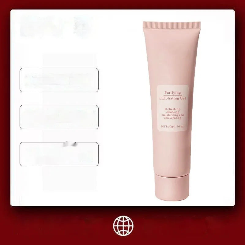 132g moisturising facial exfoliating gel scrub in packaging