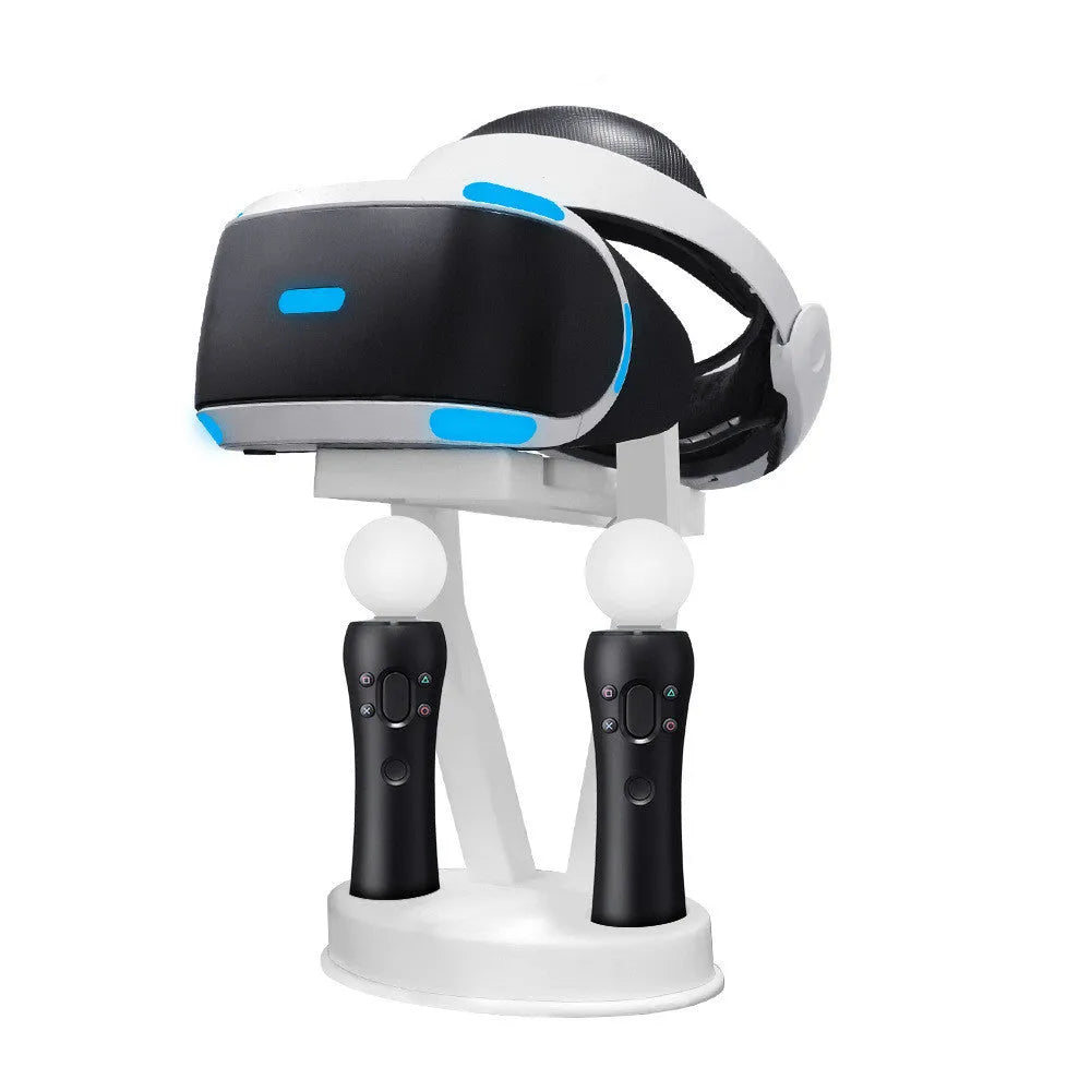 Oculus Quest 2 VR stand organiser, ABS desktop storage rack, 13.5 x 6 x 31.3 cm, in white or black