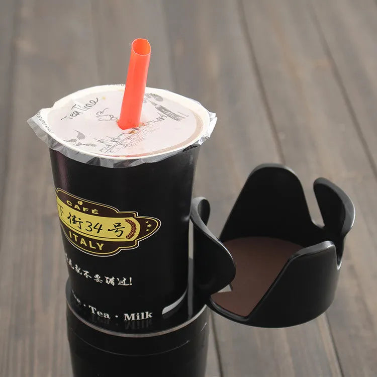 Car multifunction cup holder with phone navigation bracket in five colour options