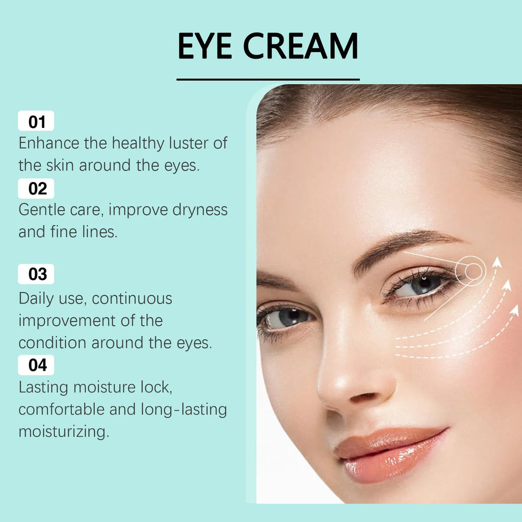 30g tube of retinol and hyaluronic acid anti-aging eye cream