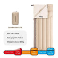 Four seasons adult camping sleeping bag with storage bag in three colour options
