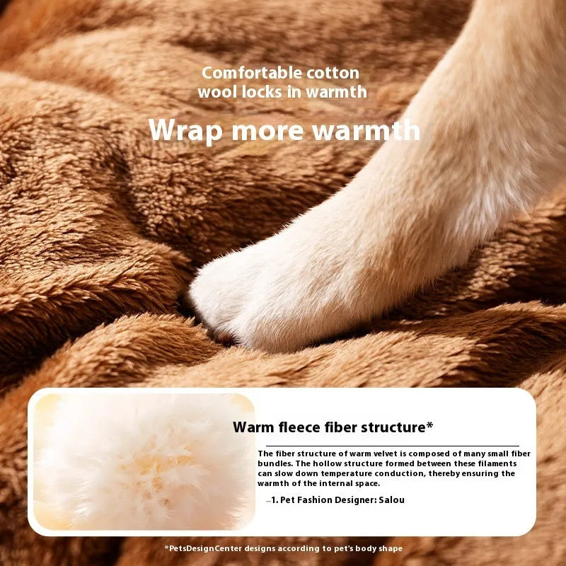 Three-dimensional bear-shaped dog kennel with removable nest in multiple colour options