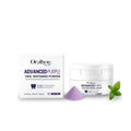 50g container of natural tooth powder with hydroxyapatite and sodium bicarbonate ingredients