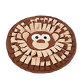 50 x 50cm polar fleece snuffle mat for dogs and cats with interactive foraging and training use