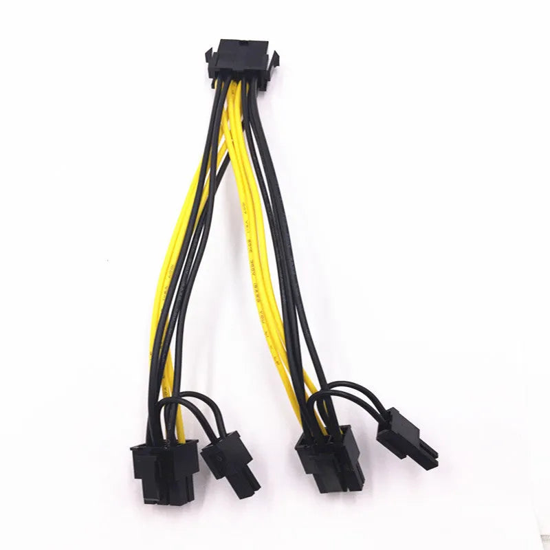8PIN to dual 8PIN graphics card power cable with 21cm oxygen-free copper wiring