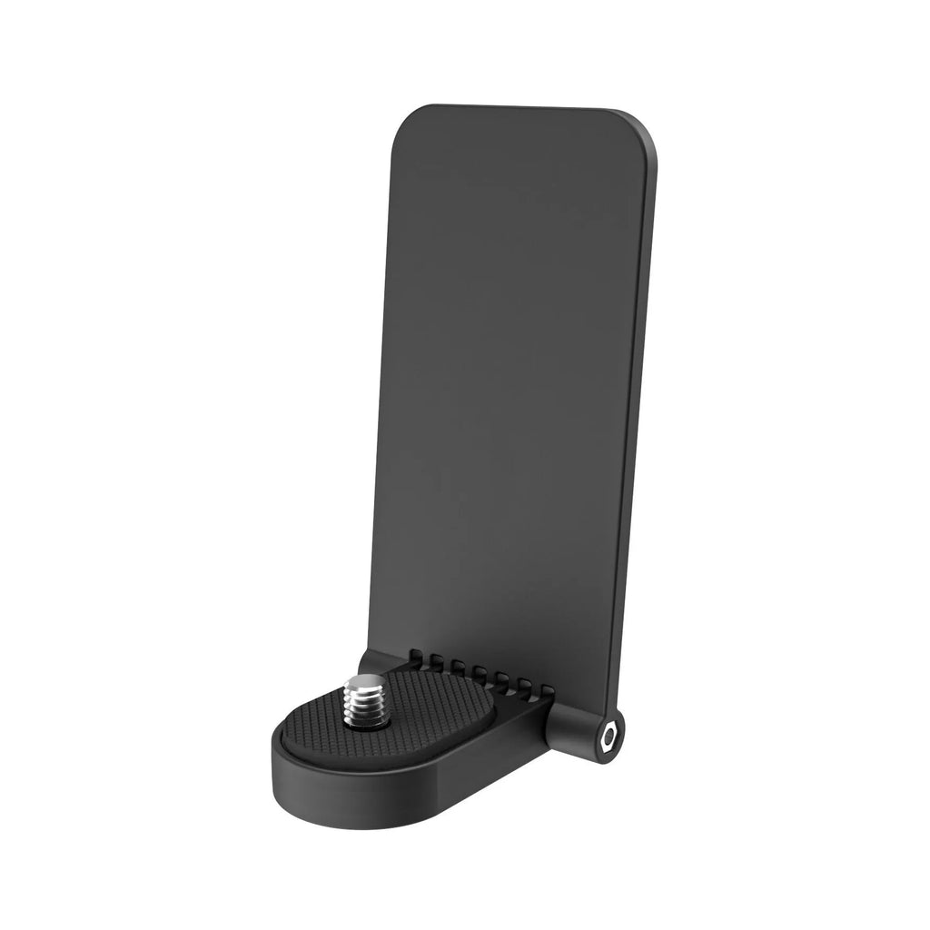 Black desktop camera bracket base with adjustable handle for Insta360 X4