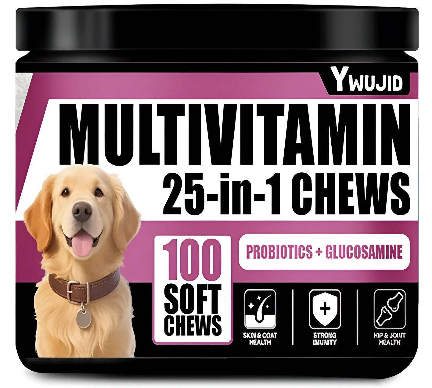 350g can of 25-in-1 immune supplement powder for intestine, skin, hair, bone, and resistance support