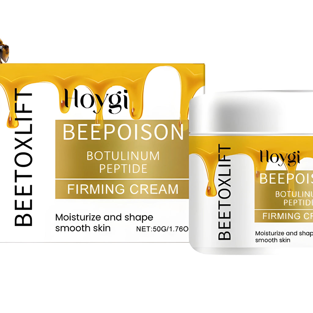 50g jar of anti-wrinkle cream with bee venom, collagen and hyaluronic acid formula
