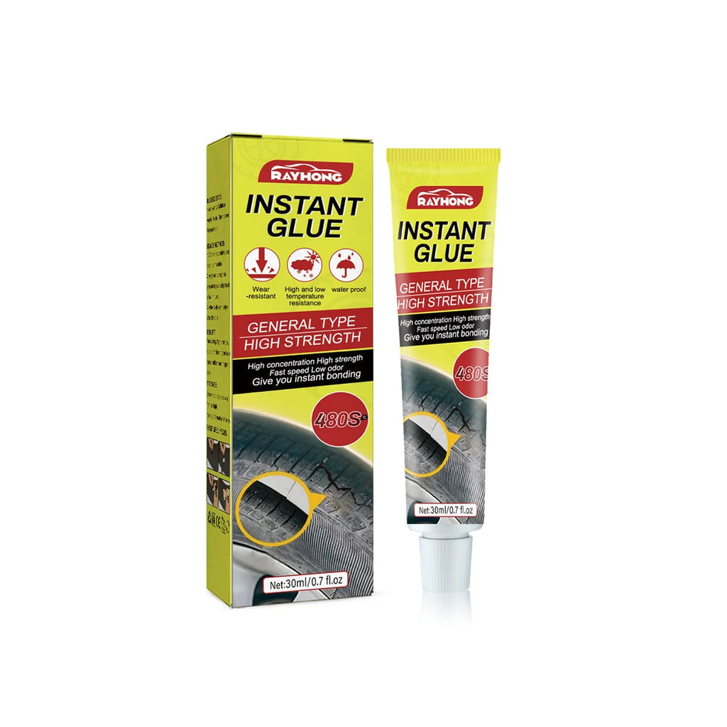 30ml tube of tyre repair adhesive for car tyre crack sealing