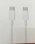 White British 20W PD fast charger adapter with UK plug and USB-C to USB-C cable