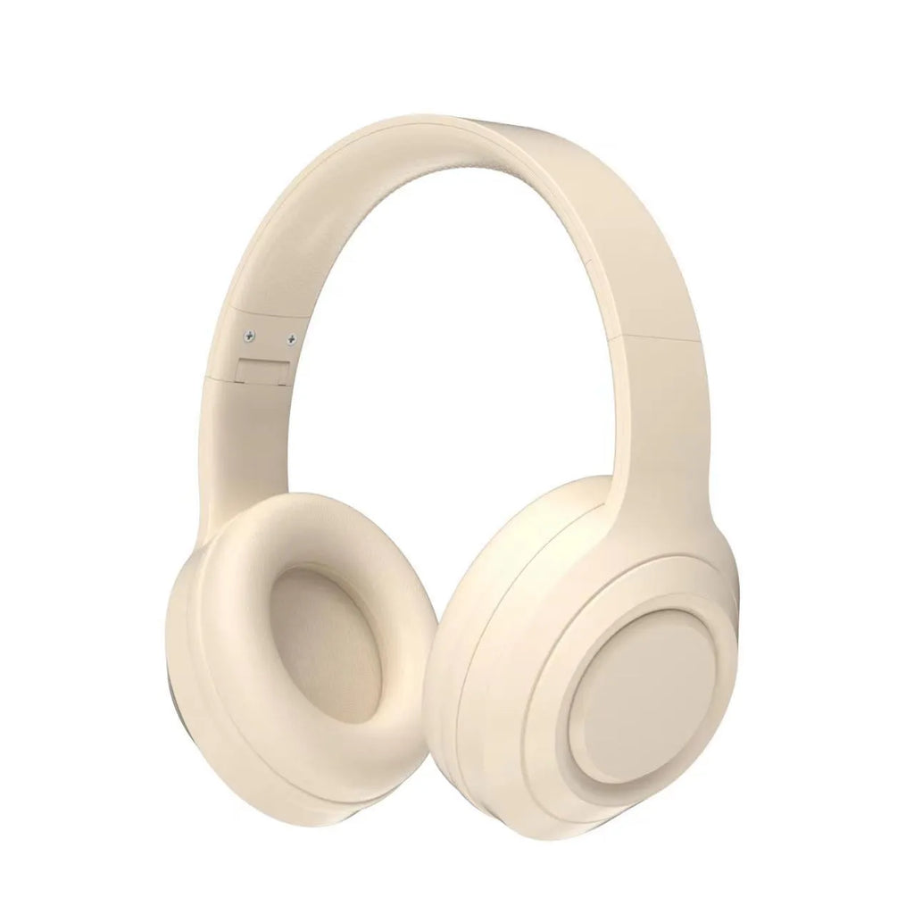 DR58 Bluetooth wireless headset with noise cancellation in black, white, or pink colour options