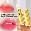 Anti-smudge gilding lipstick with warm colour-changing properties, model YB1001.