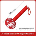 Argy wormwood massage hammer in green colour showing 26cm length for neck and shoulder massage