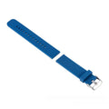 Solid colour silicone replacement strap for Jiaming Forerunner 245 watch in seven colour options