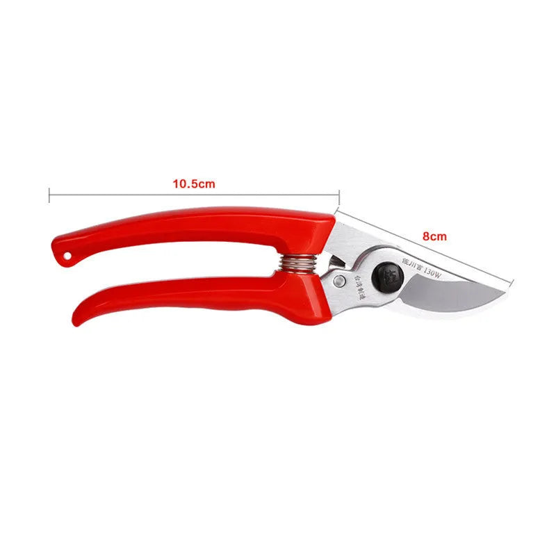 130W electric pruning shears with SK5 high carbon steel blades for landscaping work