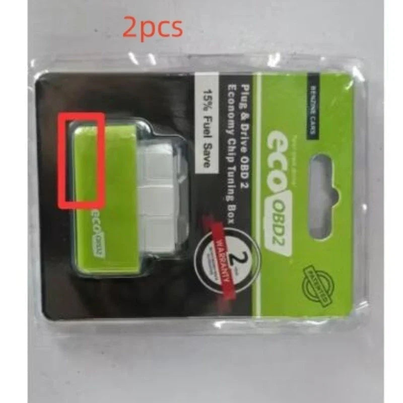 Fuel-Saving OBD2 Chip Tuning Box for Gasoline Cars, Plug-and-Play Eco-Friendly Performance Booster