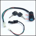 Waterproof plastic electric door lock switch for automotive electrical systems with wiring connections