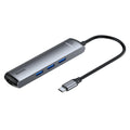 Mechanical Eye Type-C docking station in dark grey, 5Gbps, compatible with MacBook and iPhone models