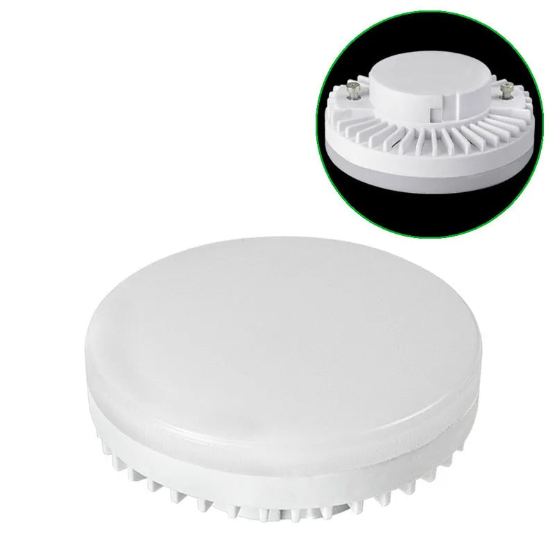 Aluminium cabinet wall lamp with milky white PC cover, 11W, warm white 3000K