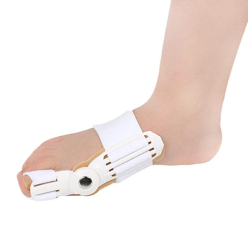 Hallux Valgus Corrector with supportive arch pad and splint for toe alignment