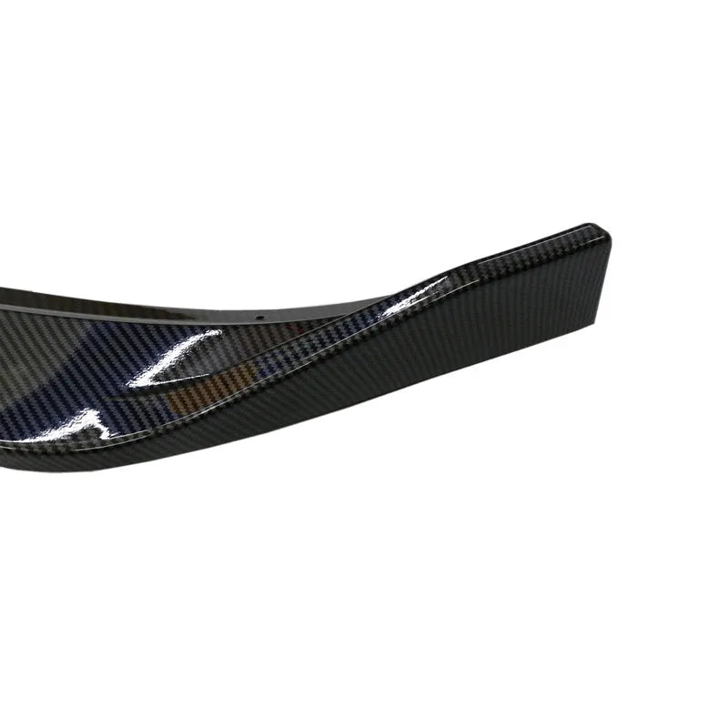 BMW 3 Series F30 front splitter in three-section design showing carbon fibre and ABS plastic options