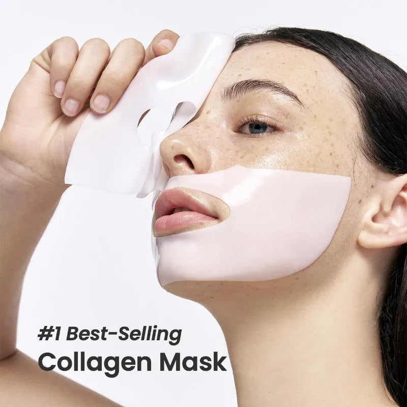 Deep Collagen Overnight Mask sheet mask with low molecular weight collagen, 34g, for firming and hydration