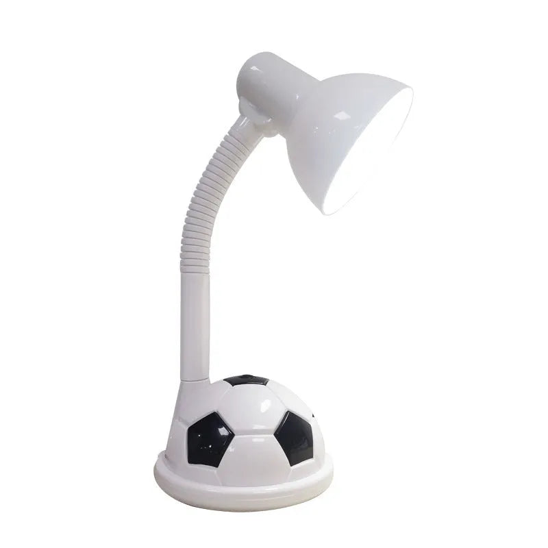 White ABS student desk lamp for reading and eye protection