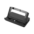 GPD WIN4 handheld gaming console base expander dock in black or silver grey with extra USB, HDMI, and Ethernet ports.