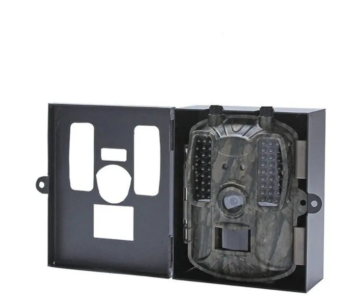 Metal camera protection box for BL480 model 4G trail camera with wildlife-proof enclosure