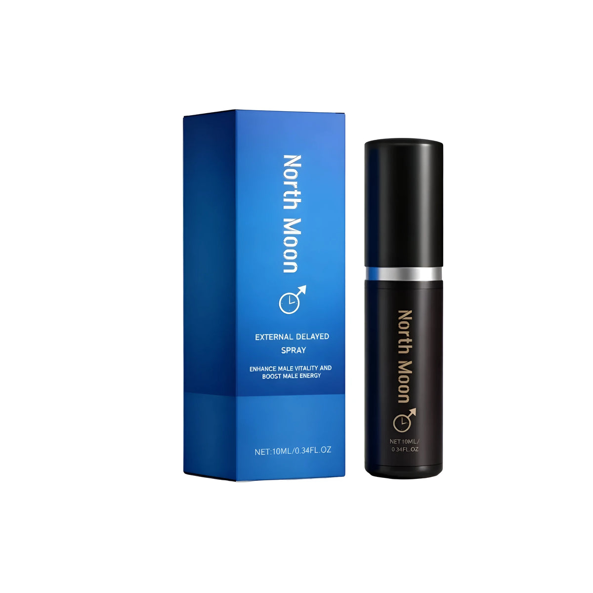 Male intimate care spray 10ml bottle with ginger and clove leaf oil for personal hygiene
