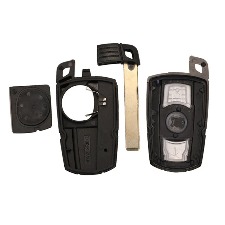 BMW CAS3 semi-intelligent remote car key fob set of three keys, model HU92.