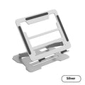 Carbon steel notebook bracket, 25.5cm x 5.5cm x 25.5cm, grey or black, rotatable or fixed model