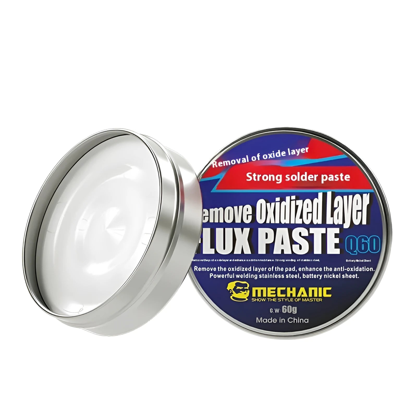 60g paste flux tube for stainless steel and battery motherboard soldering repair