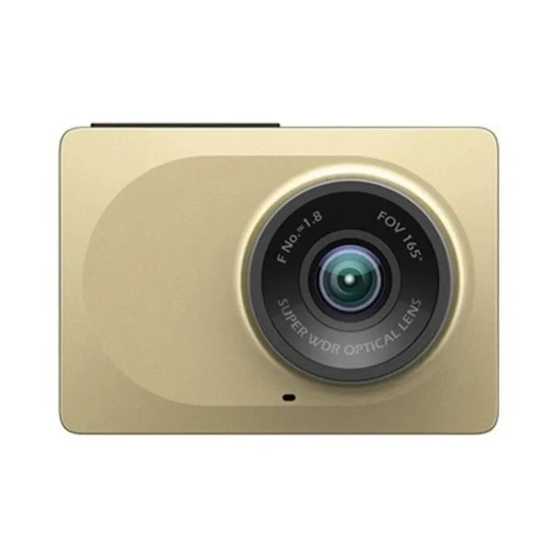 YI Intelligent Driving Recorder black power version, 160° angle, 3 million pixels, 74mm x 19.4mm x 52.4mm, PC/ABS housing