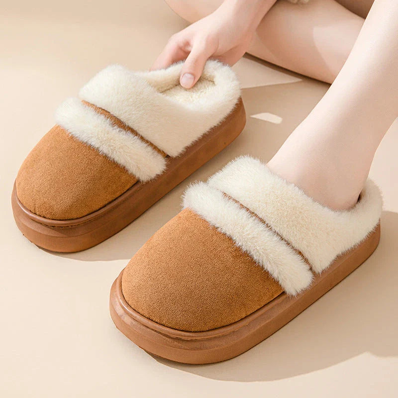 NZ Cozy Cotton Slippers: Warm and Non-Slip Comfort for Women