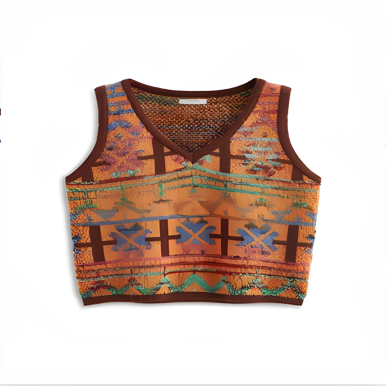 Bird eye cloth round neck short sleeve t-shirt in loose fit casual style