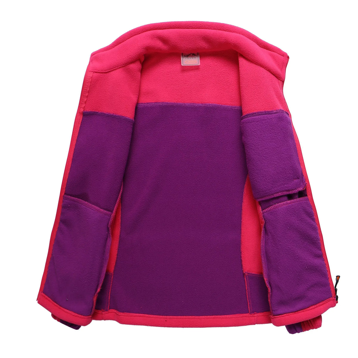 Unisex polar fleece cardigan with contrast colour pattern, 100% cashmere content, sizes M to 5XL, for autumn and winter warmth