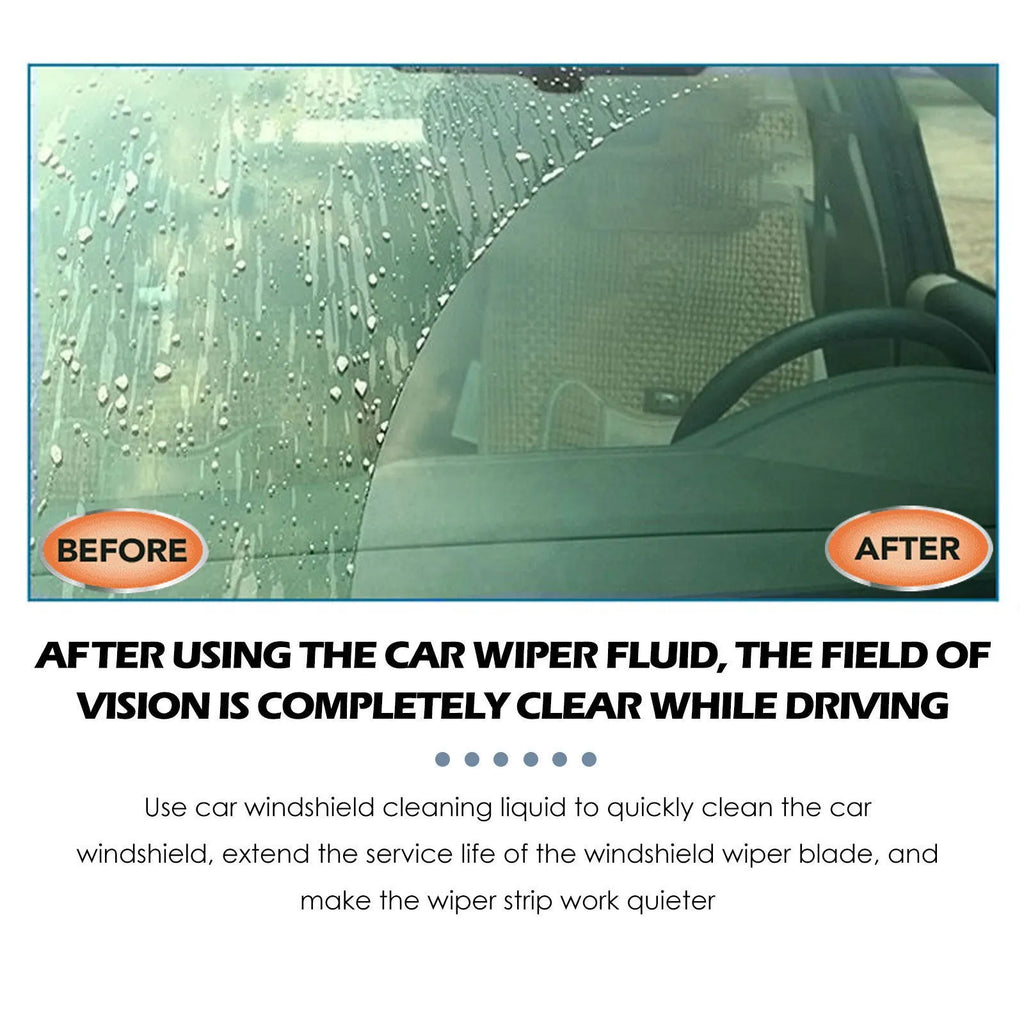 Box containing 30 car oil-removing film cleaning effervescent tablets for windscreen and glass surfaces