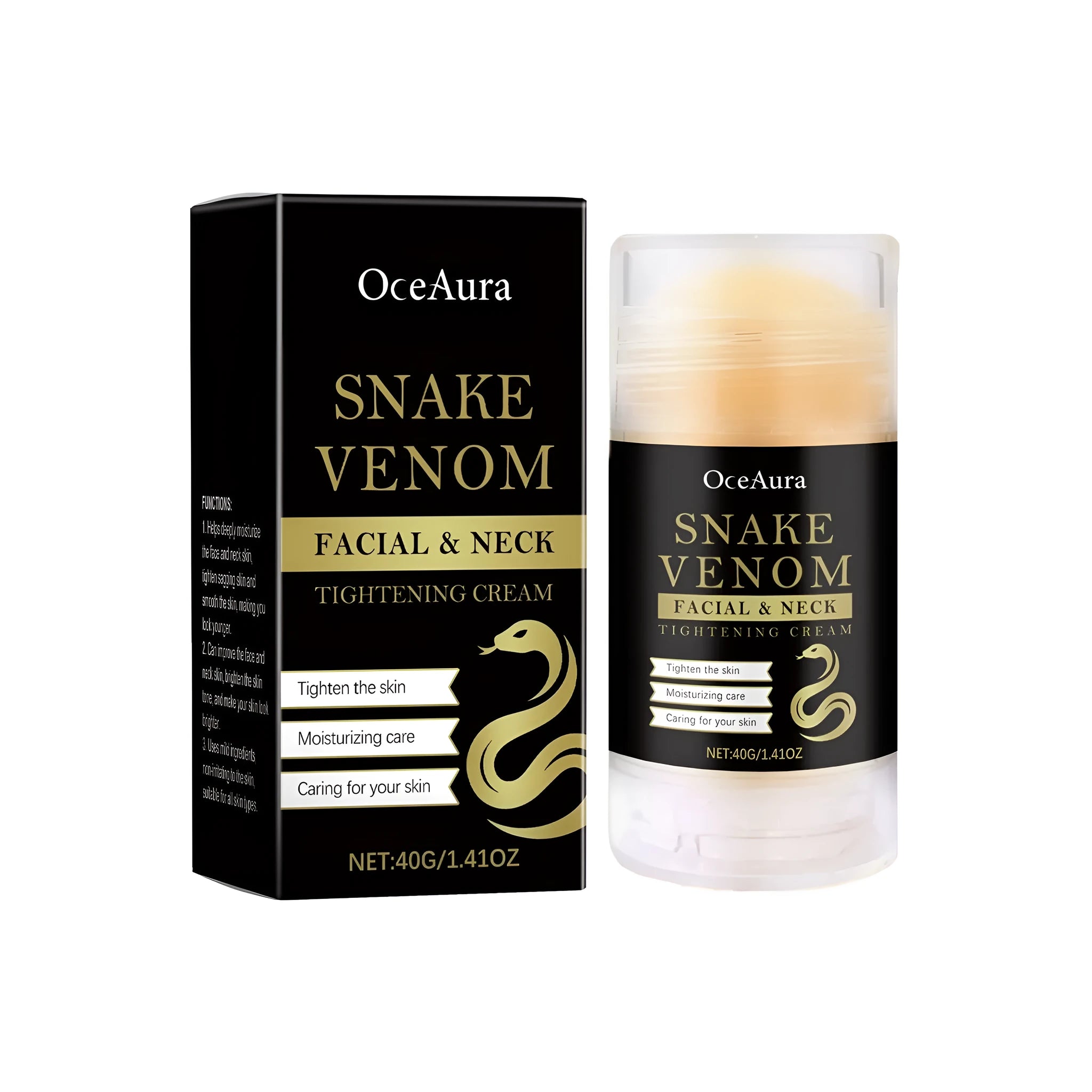 40g nursing stick of tightening cream with synthetic snake venom peptide.