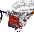 E3D V6 J Head remote extrusion head kit with hardened steel or copper-plated nozzle, 12V or 24V, all-metal or Teflon throat.