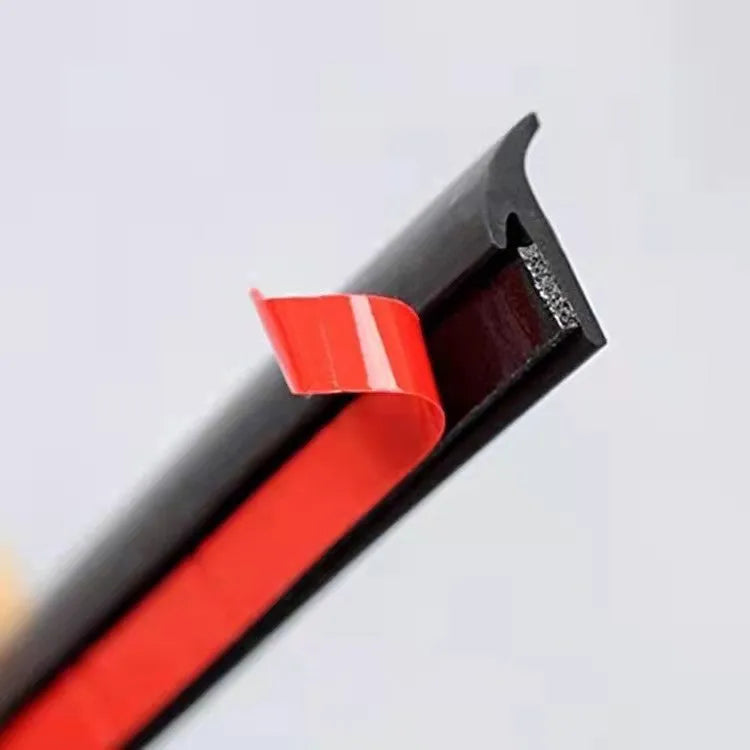 TPE rubber automotive seal strip roll for car door gaps in black or white colour options