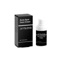 15g tube of mild acne treatment cream with mint, tea tree oil and aloe leaf ingredients
