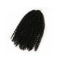 African wig short curly hair 12 inches soft material 1b colour synthetic hair