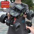 Children's large remote control car in black for climbing and drifting outdoor play