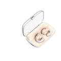 S19 over-ear bone conduction headphones with ear clip shape, Bluetooth 5.0, waterproof design